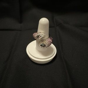 Swarovski Purple Snake Pointiage Ring